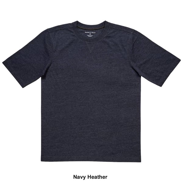 Mens Preswick & Moore Faux Suede Short Sleeve Pajama T-Shirt