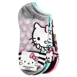 Girls Hello Kitty(R) 5pk. No Show Socks