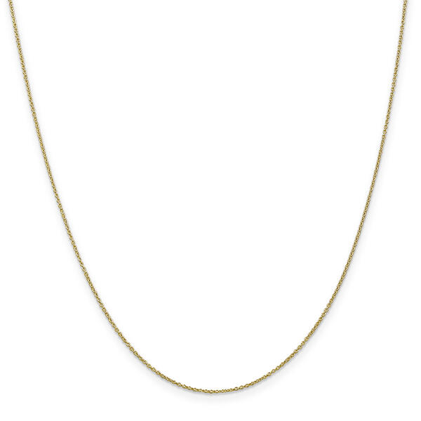 Gold Classics&#40;tm&#41; 10kt. Gold 0.9mm 18in. Cable Chain Necklace - image 