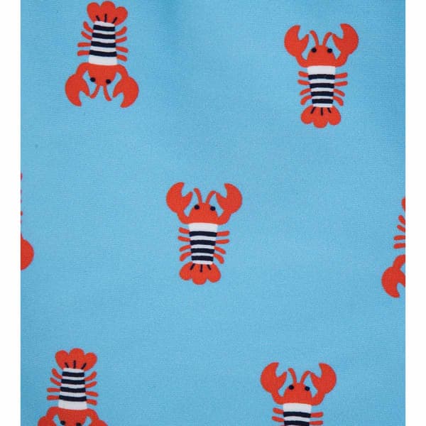 Baby Boy (6-24M) Little Me® Lobster Rashguard Swim Set