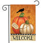 Briarwood Lane Rustic Pumpkins Fall Garden Flag - image 1