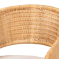 bali & pari Palm Bohemian Light Honey Rattan Dining Chair - image 5