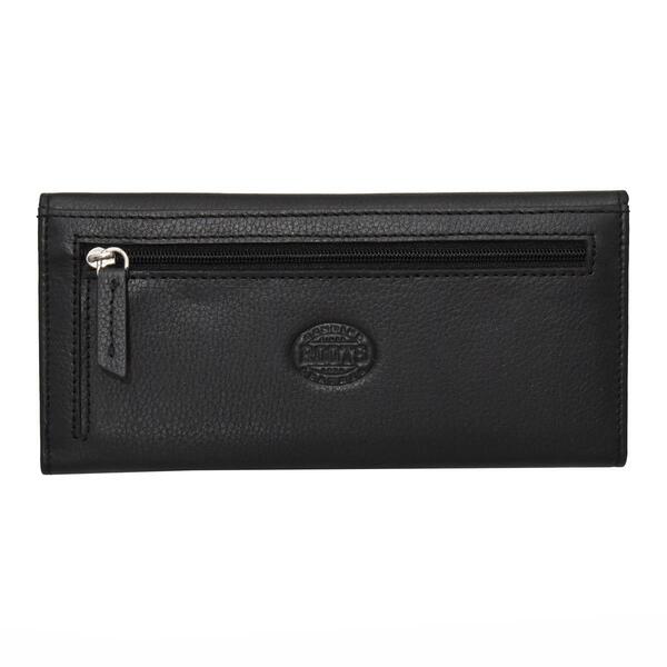 Womens Roots Silhouette Slim Wallet