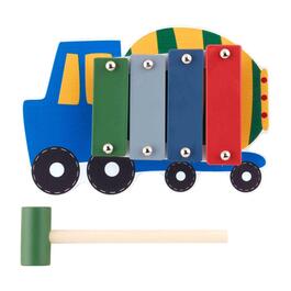 Mud Pie&#40;R&#41; Construction Cement Mixer Xylophone Toy