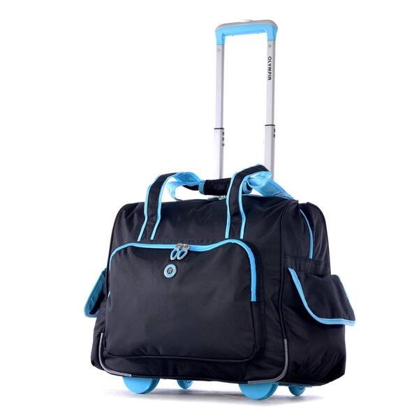 Olympia USA Rave Fashion Rolling Overnighter - image 
