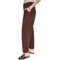 Womens Halston Solid Constructed Straight Leg Dress Pants - image 3