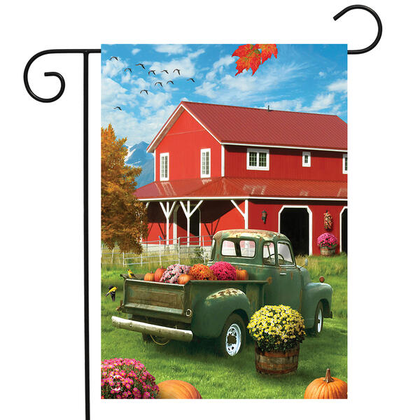 Briarwood Lane Farm Fresh Mums Autumn Garden Flag - image 