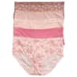 Womens Laura Ashley 5Pk Brushed Micro Brief Panties w/ Logo Band - image 2