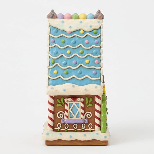 Jim Shore Gingerbread LED Sweet Shop Christmas Figurine