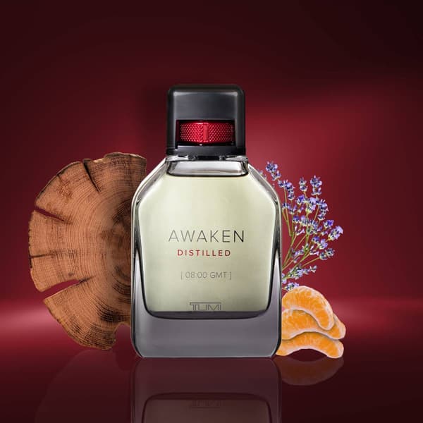 TUMI Awaken Distilled [08:00 GMT] TUMI Extrait De Parfum - 3.4oz.