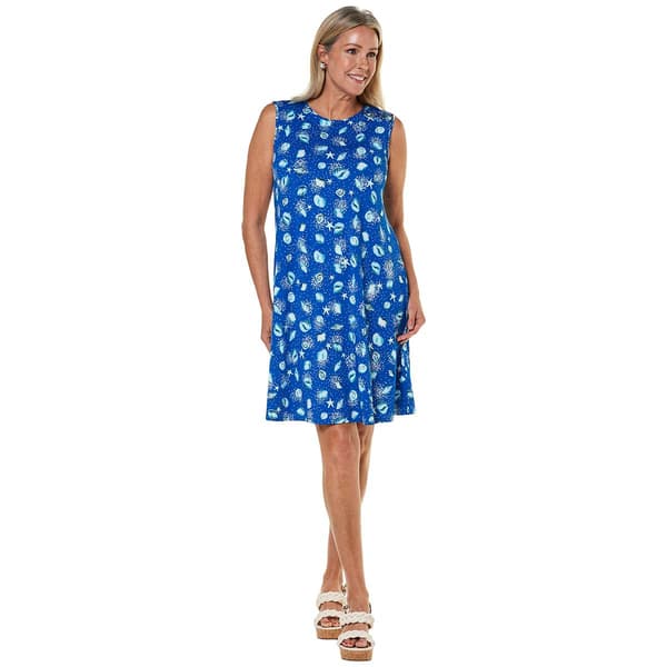 Womens Cocomo Sleeveless Print Dty Ring Shoulder Dress