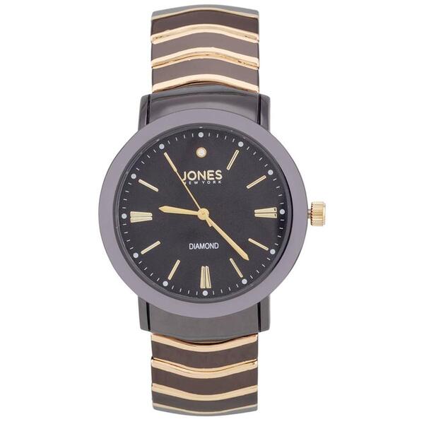 Mens Jones New York Gold-Tone Bracelet Watch - 50469B-42-G50 - image 