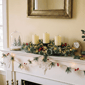 Puleo International 30in. LED Snowy Silverton Pine Centerpiece - image 2