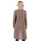 Womens 24/7 Comfort Apparel Waffle Long Sleeve Maternity Cardigan - image 2