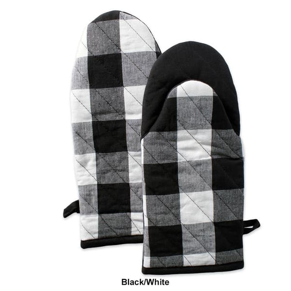 DII&#174; Buffalo Check Oven Mitt Set Of 2