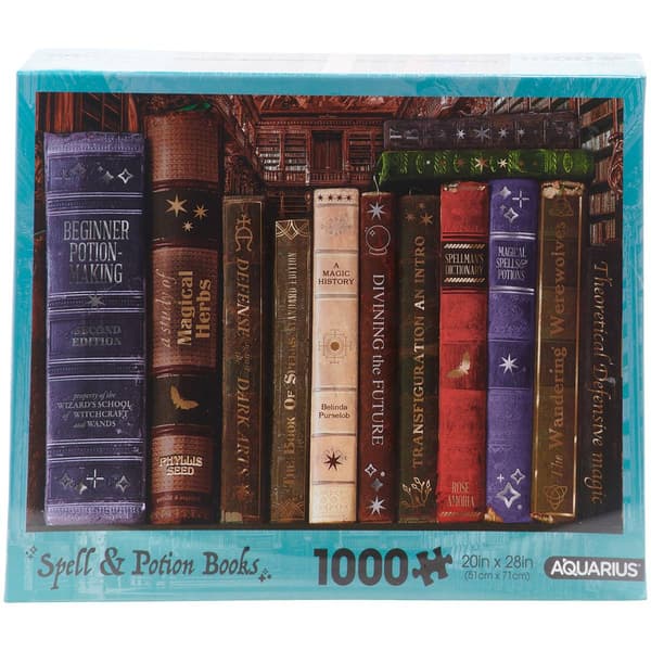 Aquarius Harry Potter Spell & Potion Books 1000pc. Puzzle - image 
