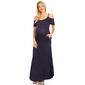 Womens White Mark Reta Maternity Maxi Dress - image 5