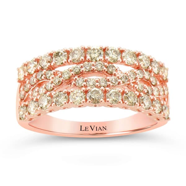 Le Vian(R) 14kt. Strawberry Gold(R) 1 1/4ctw. Nude Diamonds(tm) Ring - image 