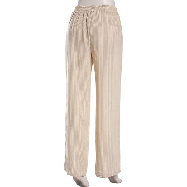 Juniors A. Byer Stripe Tassel Tie Wide Leg Pull On Pants