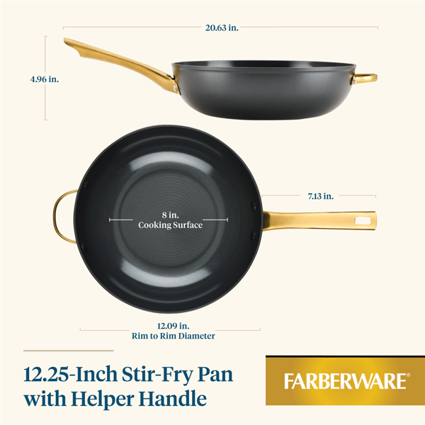 Farberware® Forged Induction Ceramic Nonstick Stir-Fry Pan
