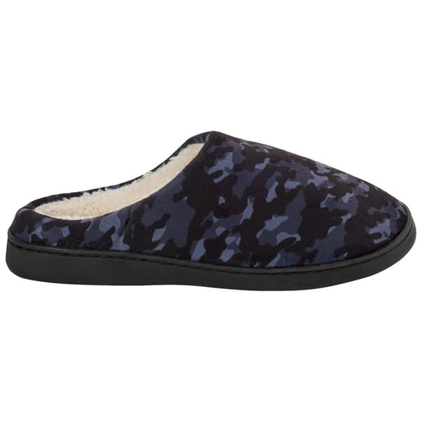 Mens Preswick & Moore Memory Foam Camo Slippers