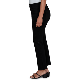 Womens Skye’s the Limit Champagne Holiday Embellished Jeans