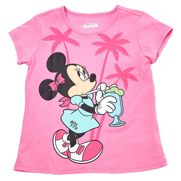Girls (7-16) Disney Minnie Mouse Milkshake Graphic Tee