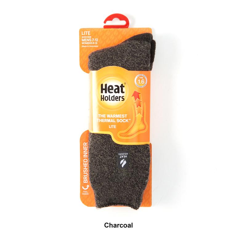 Mens Heat Holders® Lite Twist Crew Socks