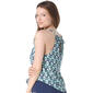 Womens Beach House Nikki Scarf Textured Tankini Swim Top - image 2