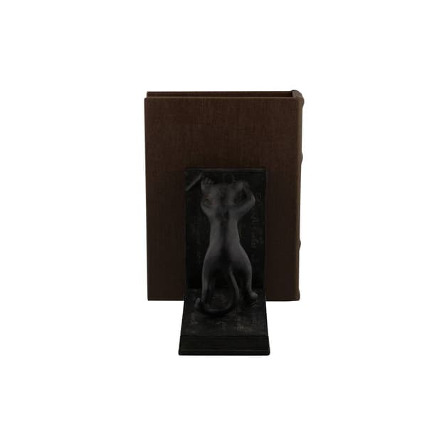 9th & Pike&#174; Rustic Book and Cat Bookend Pair