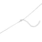 Athra Silver Plated Round Crystal Pendant Necklace - image 2