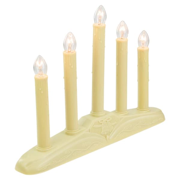 Northlight Seasonal 14.5in. Christmas Chandelier Candle Lamp