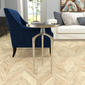 9th & Pike® Contemporary Silver Aluminum Raised Edge Accent Table - image 11