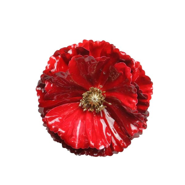 Northlight Seasonal Contemporary Poppy Christmas Clip - image 