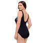 Womens Leilani Perfect Harmony Sash Floral One Piece Swimsuit - image 2