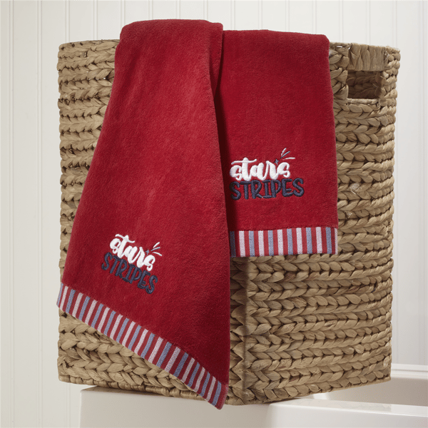 Avanti All-American 2pk. Hand Towel Set