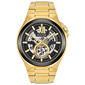 Mens Bulova Automatic Gold-Tone Bracelet Watch - 98A178 - image 1