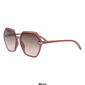 Womens Tropi-Cal Jasmine Geometric Faceted Sunglasses - image 4