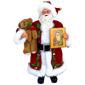 Santa''s Workshop 12in. Story Time Santa - image 1