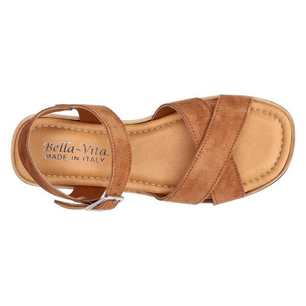 Womens Bella Vita Car-Italy Suede Platform Sandals