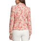 Womens Tommy Hilfiger Long Sleeve Floral One Button Linen Blazer - image 2