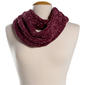 Womens Cuddl Duds Chenille Rib Infinity Scarf - image 1