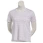 Womens Hasting & Smith Short Sleeve V Neck Berries & Stem Tee - image 1
