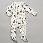 Baby Boy &#40;NB-9M&#41; Mini Hop Dinos on Wheels Footie Pajamas - image 1