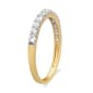 Diamond Classics™ Gold Over Silver 1/2ctw. Lab Diamond Band - image 2