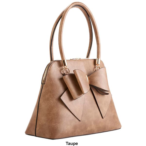 DS Fashion NY Bow Dome Satchel