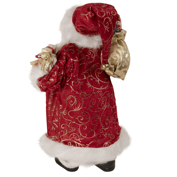 Northlight Filigree Santa Claus with Gifts Christmas Figurine