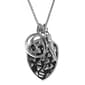 Mens Lynx 3pc. Shield Shaped Dog Tag Chain Pendant - image 1