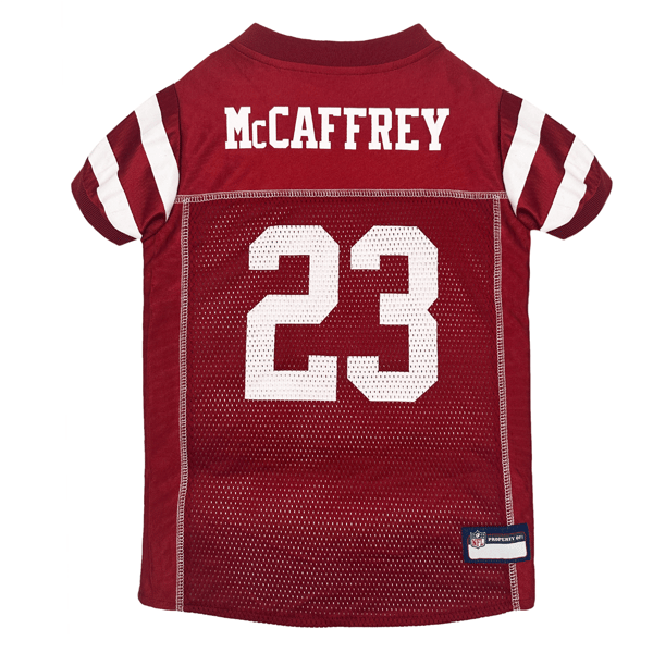 NFLPA San Francisco 49ers Christian Mccaffrey Pet Jersey - image 