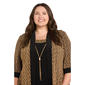 Plus Size R&M Richards 3/4 Sleeve Geometric Jacket Dress - image 5